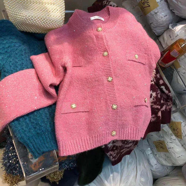 Sweet Cardigan Sweater Runway Women Spring Vintage Single-Breasted Knitwear Short Tops Long Sleeve O-Neck Loose Knitting Coats
Sweet Cardigan Sweater Runway Women Spring Vintage Single-Breasted Knitwear Short Tops Long Sleeve O-Neck Loose Knitting Coats