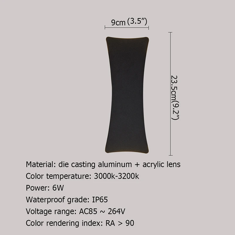 FAIRY Outdoor Wall Sconce Patio Black Wall Lights 220V 110V Waterproof IP65 Decorative For Home Porch Balcony Courtyard Villa
FAIRY Outdoor Wall Sconce Patio Black Wall Lights 220V 110V Waterproof IP65 Decorative For Home Porch Balcony Courtyard Villa