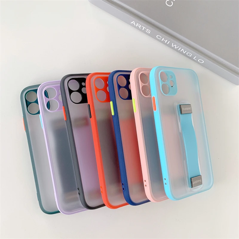 Wristband holder mobile phone case for iPhone 11 12 Pro Max mini SE 2020 X XR XS Max 7 8 Plus shock and drop protection cover 
Wristband holder mobile phone case for iPhone 11 12 Pro Max mini SE 2020 X XR XS Max 7 8 Plus shock and drop protection cover