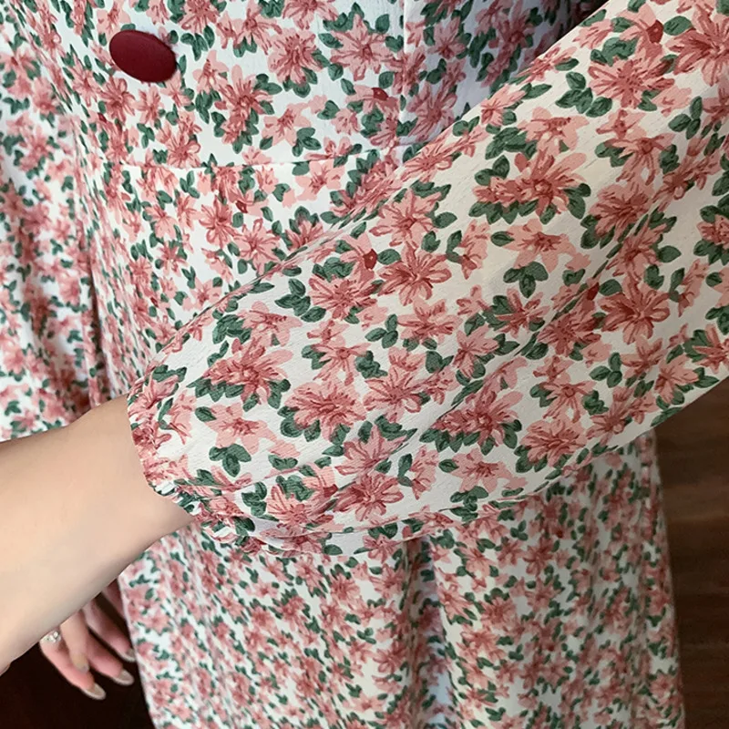 High Quality Vintage Hit Color Square Neck Floral Printed Long Dresses Slim Back Waist Tie Dress Summer Robe Vestidos De Verano
High Quality Vintage Hit Color Square Neck Floral Printed Long Dresses Slim Back Waist Tie Dress Summer Robe Vestidos De Verano