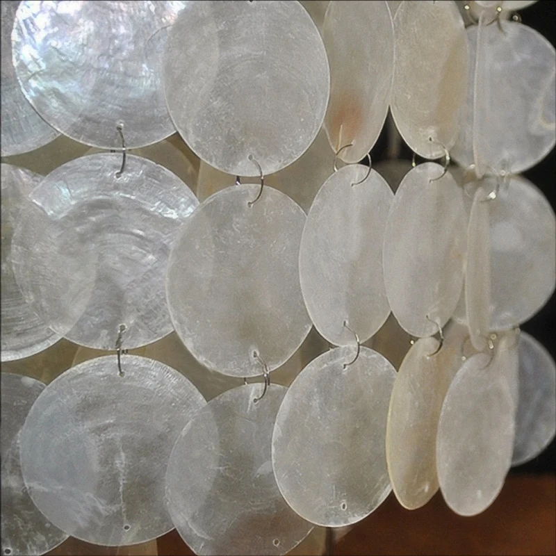 Modern Minimalist Shell Campanula Droplight Personality Stairs Bedroom Study Bar Dining Room Pendant Light hanglamp