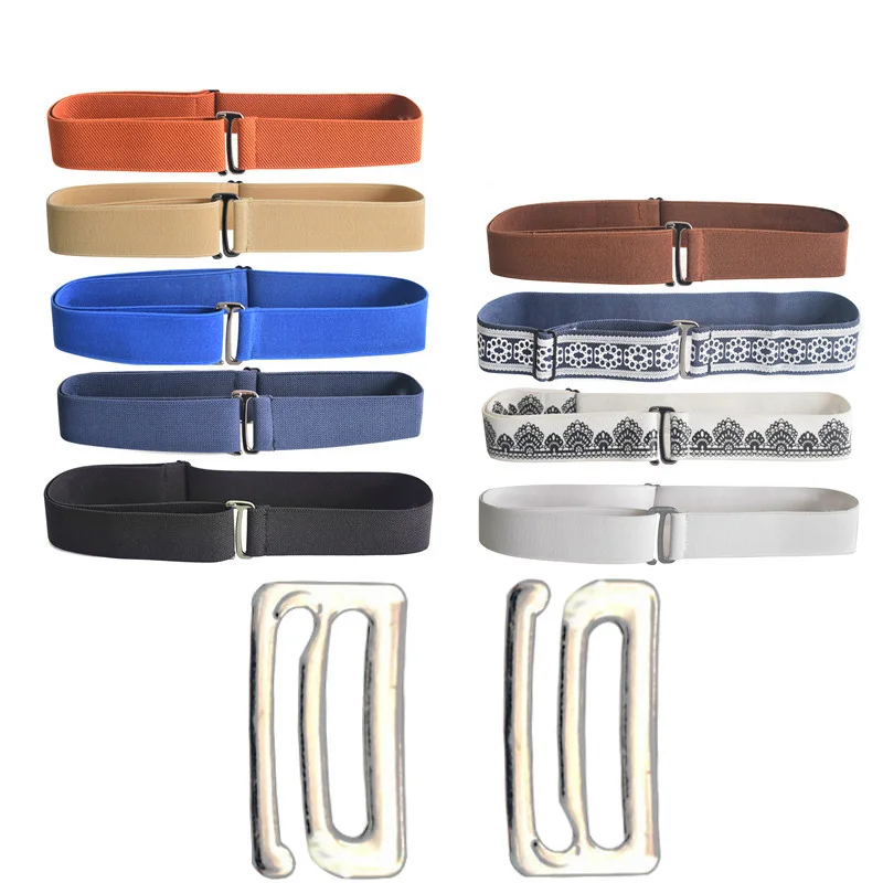 Buckle-free 9-shaped Buckle Belt Men Women Adjustable Elastic Pants Trouser Jeans Belt -OPK
Buckle-free 9-shaped Buckle Belt Men Women Adjustable Elastic Pants Trouser Jeans Belt -OPK