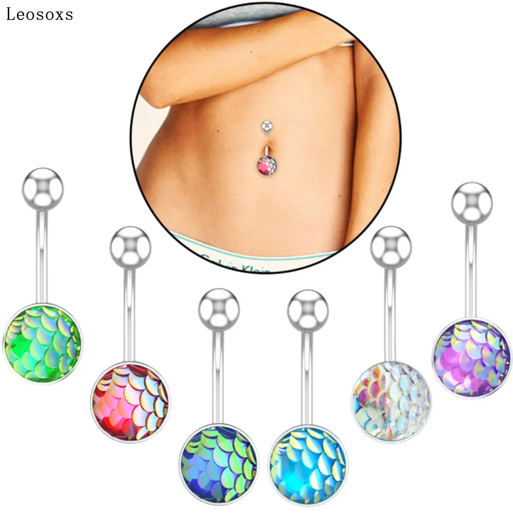 Leosoxs 1pcs Hot New Style Belly Button Ring, Creative Fish Scale Belly Button Nail, Piercing Jewelry
Leosoxs 1pcs Hot New Style Belly Button Ring, Creative Fish Scale Belly Button Nail, Piercing Jewelry