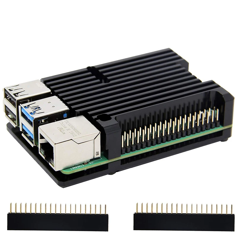 Чехол для Raspberry Pi 4 Armor, чехол из алюминиевого сплава с пассивным охлаждением, совместимый с Raspberry Pi 4
Чехол для Raspberry Pi 4 Armor, чехол из алюминиевого сплава с пассивным охлаждением, совместимый с Raspberry Pi 4