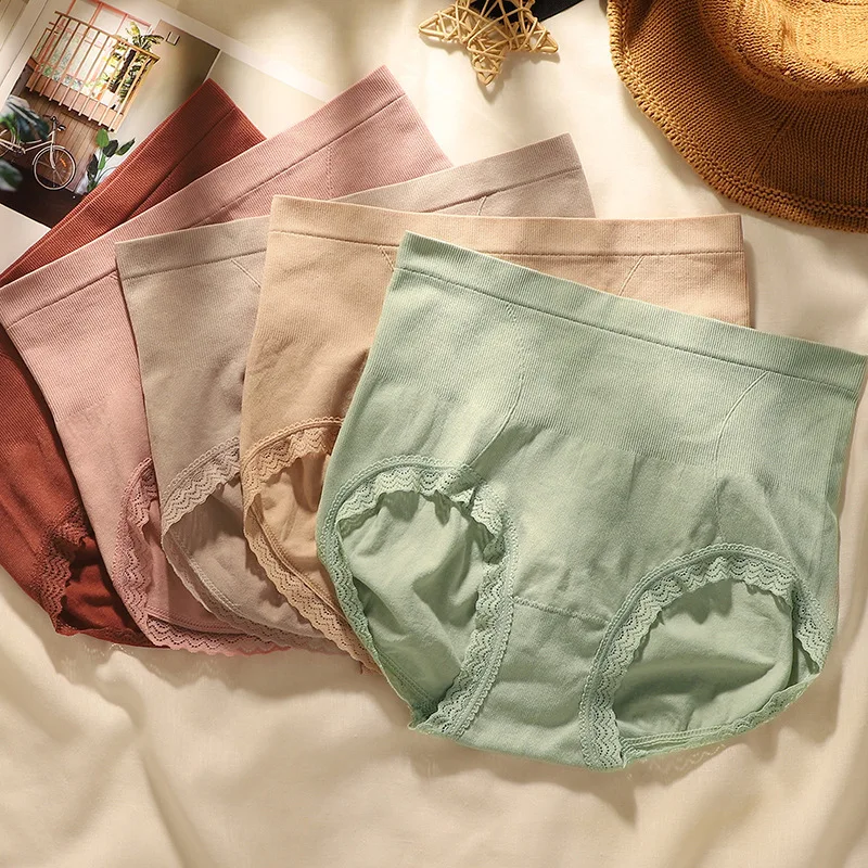 Hot Graphene Seamless High Waist Underwear Women 's Lace Antibacterial Bottom Crotch Belly Contracting Hip Lifting Briefs
Hot Graphene Seamless High Waist Underwear Women 's Lace Antibacterial Bottom Crotch Belly Contracting Hip Lifting Briefs