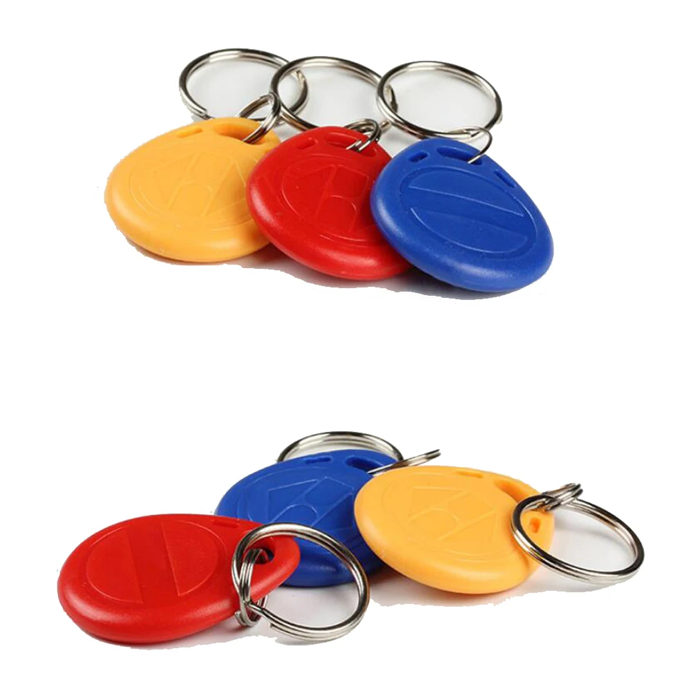 100pcs Waterproof 125KHz RFID Tag Proximity RFID Card Keyfob Key Fob Access Control Smart Card Color ID Keychain 
100pcs Waterproof 125KHz RFID Tag Proximity RFID Card Keyfob Key Fob Access Control Smart Card Color ID Keychain