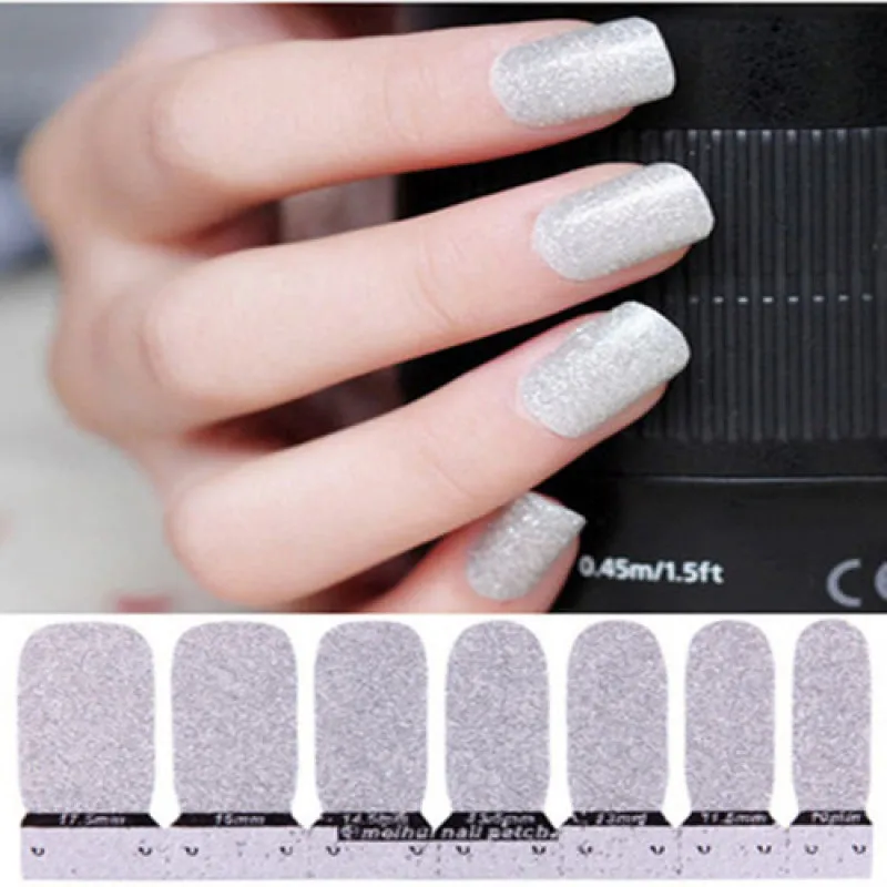Shining Color Nail Polish Films Glitter Powder Full Cover Breathable Nail Strips Waterproof Eco-friendly Nail Decals Sticker
Shining Color Nail Polish Films Glitter Powder Full Cover Breathable Nail Strips Waterproof Eco-friendly Nail Decals Sticker