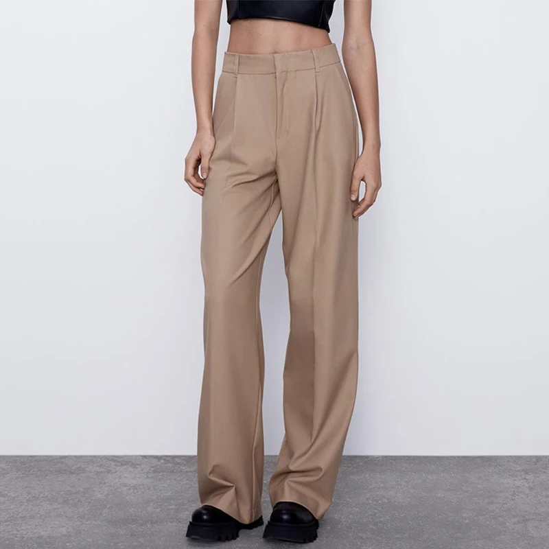 Women Harajuku High Waist Trousers For Female 2021 Summer Fashion High Quality Elegant Wide Leg Pants Loose Casual Clothing
Women Harajuku High Waist Trousers For Female 2021 Summer Fashion High Quality Elegant Wide Leg Pants Loose Casual Clothing