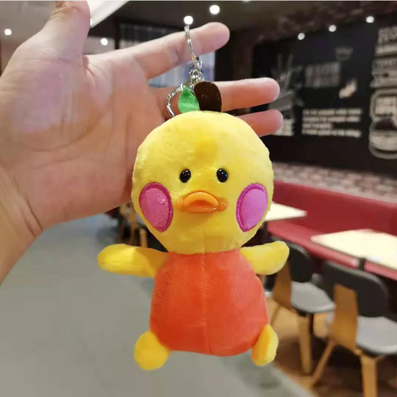 12cm Cartoon Little Yellow Duck Doll Plush Toy Soft Stuffed Animals Pendant Key Chain Small for Kids Children Friend Gift NEW
12cm Cartoon Little Yellow Duck Doll Plush Toy Soft Stuffed Animals Pendant Key Chain Small for Kids Children Friend Gift NEW