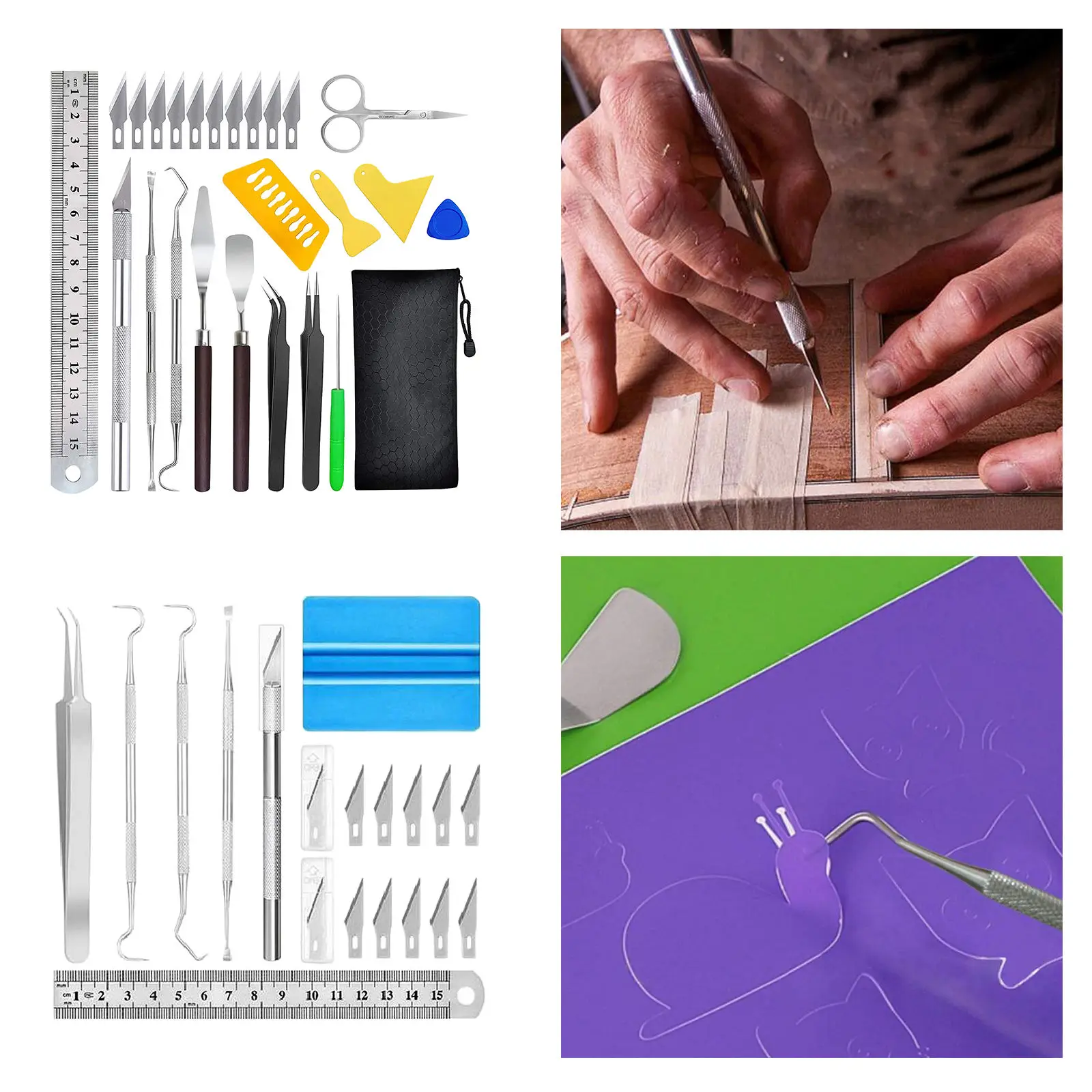 17/25x Craft Vinyl Weeding Tools Precision Basic Tool Kit For Cricut Silhouette
17/25x Craft Vinyl Weeding Tools Precision Basic Tool Kit For Cricut Silhouette
