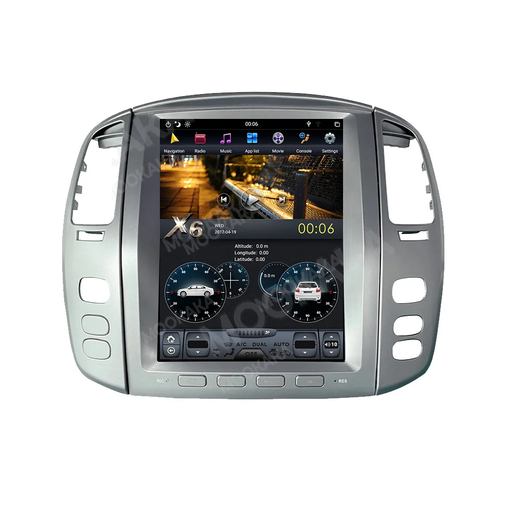 For LEXUS LX470 Car GPS navigation DVD player Stereo Satnav Head Unit Multimedia Radio Tape Recorder IPS
For LEXUS LX470 Car GPS navigation DVD player Stereo Satnav Head Unit Multimedia Radio Tape Recorder IPS