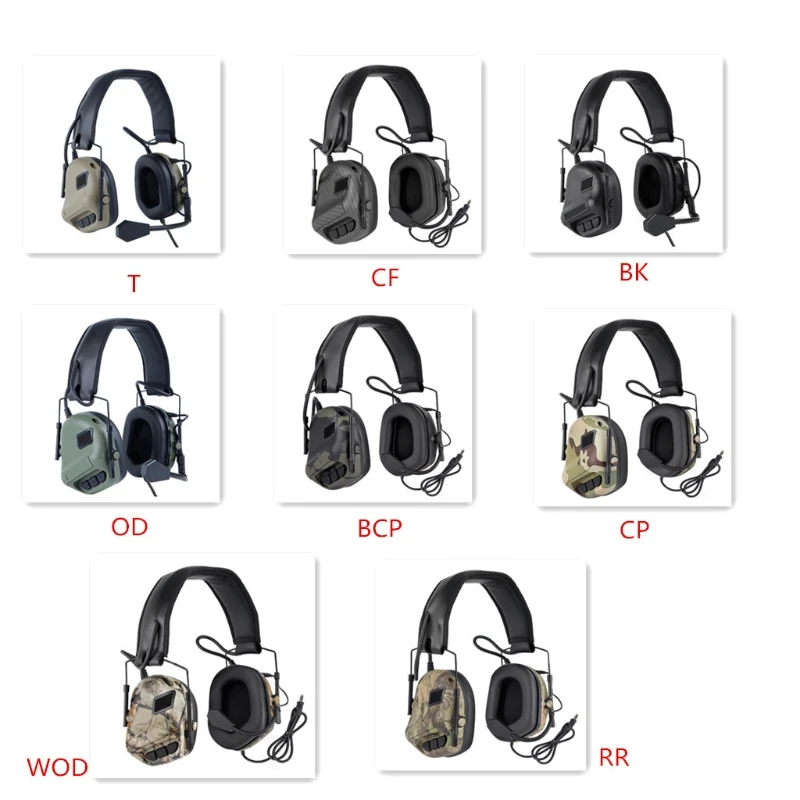 Head-Mounted Communication Noise Canceling Headphones Sound Pickup Noise Reduction Headset For Outdoor Shooting Military Headpho
Head-Mounted Communication Noise Canceling Headphones Sound Pickup Noise Reduction Headset For Outdoor Shooting Military Headpho