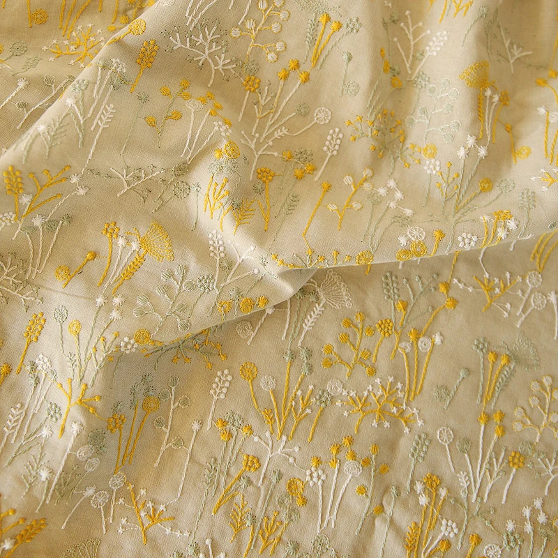 140cm width Fresh flower branch embroidery fabric flower embroidery plant garden DIY handmade fabric home cloth art
140cm width Fresh flower branch embroidery fabric flower embroidery plant garden DIY handmade fabric home cloth art