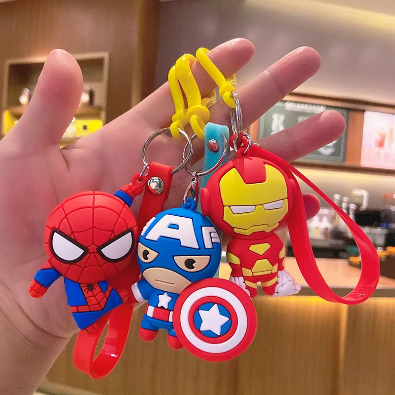 Disney Avengers Keychain Spider-Man Lovely Car Hangings Key Chain Cartoon Bag Pendant Gifts Wholesale Keyring
Disney Avengers Keychain Spider-Man Lovely Car Hangings Key Chain Cartoon Bag Pendant Gifts Wholesale Keyring