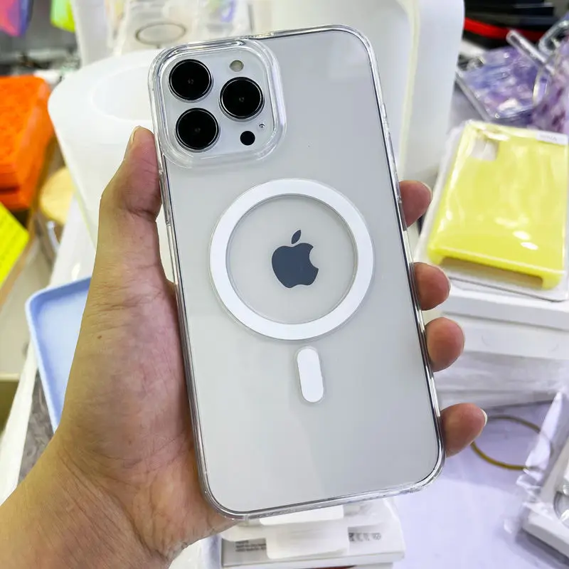 50PCS Transparent Magnetic Case For iPhone 11 12 Pro Max X XS SE Magsaf* Magsafing Wireless Charging Clear Cover Phone 13 13Pro
50PCS Transparent Magnetic Case For iPhone 11 12 Pro Max X XS SE Magsaf* Magsafing Wireless Charging Clear Cover Phone 13 13Pro