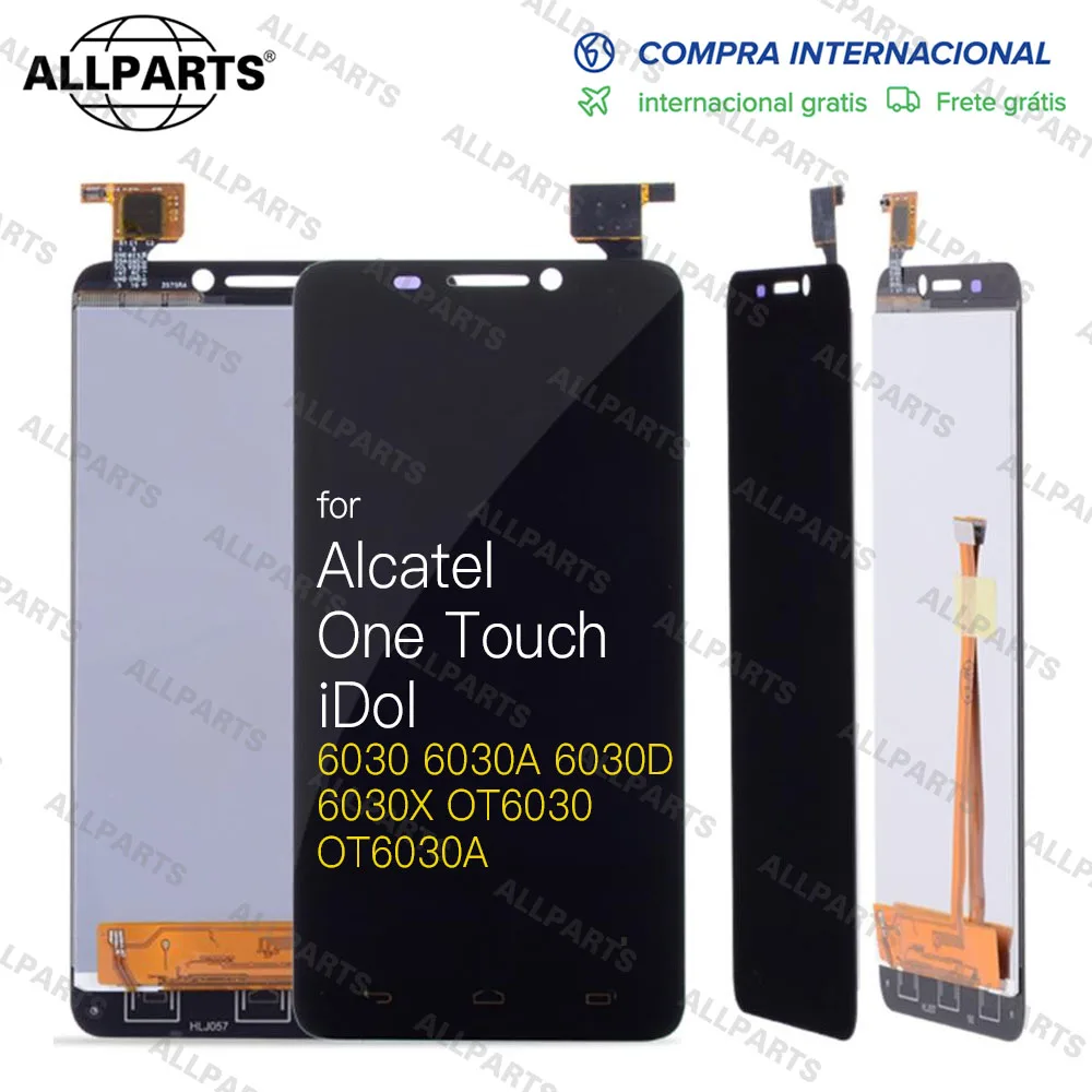 Новый 100% Оригинальный дисплей для Alcatel One Touch Idol 6030 6030A 6030D 6030X OT6030 OT6030A сменный
