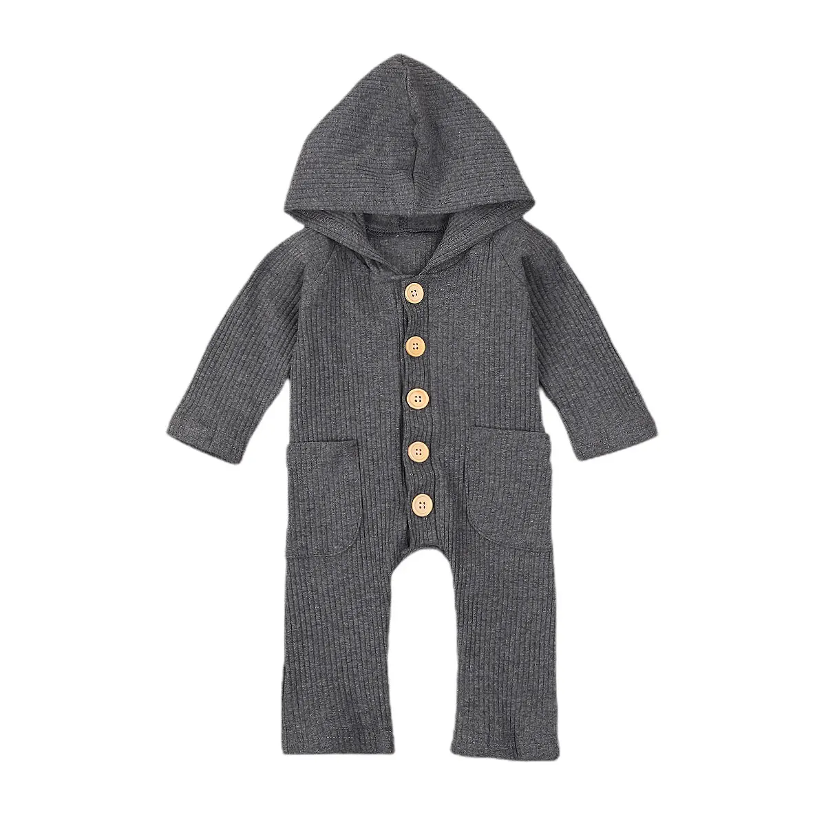 Комбинезон для новорожденных OPPERIAYA с длинным рукавом и капюшоном, Осенний повседневный комбинезон на пуговицах с карманами, однотонный Ком...
Комбинезон для новорожденных OPPERIAYA с длинным рукавом и капюшоном, Осенний повседневный комбинезон на пуговицах с карманами, однотонный Ком...