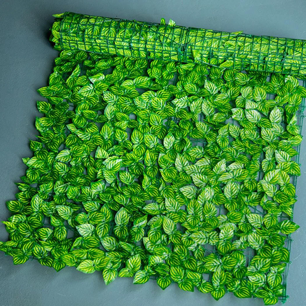 New Style Artificial Plant Leaf Fence Privacy Hedge Plant Panel Decoration For Garden Courtyard UV Protection Fence Screen
New Style Artificial Plant Leaf Fence Privacy Hedge Plant Panel Decoration For Garden Courtyard UV Protection Fence Screen