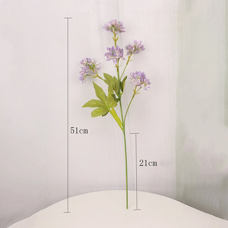 1pc 13 heads orchid artificial silk flower small wild chrysanthemum Home hotel elegantly placed bouquet
1pc 13 heads orchid artificial silk flower small wild chrysanthemum Home hotel elegantly placed bouquet