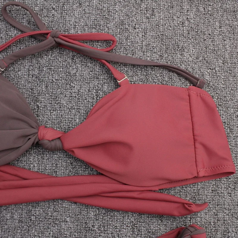 Sexy Bikini Patchwork Swimsuit Women 2 Pieces Push Up Biquini Brazilian Swimming Suit for Female Beach
Sexy Bikini Patchwork Swimsuit Women 2 Pieces Push Up Biquini Brazilian Swimming Suit for Female Beach