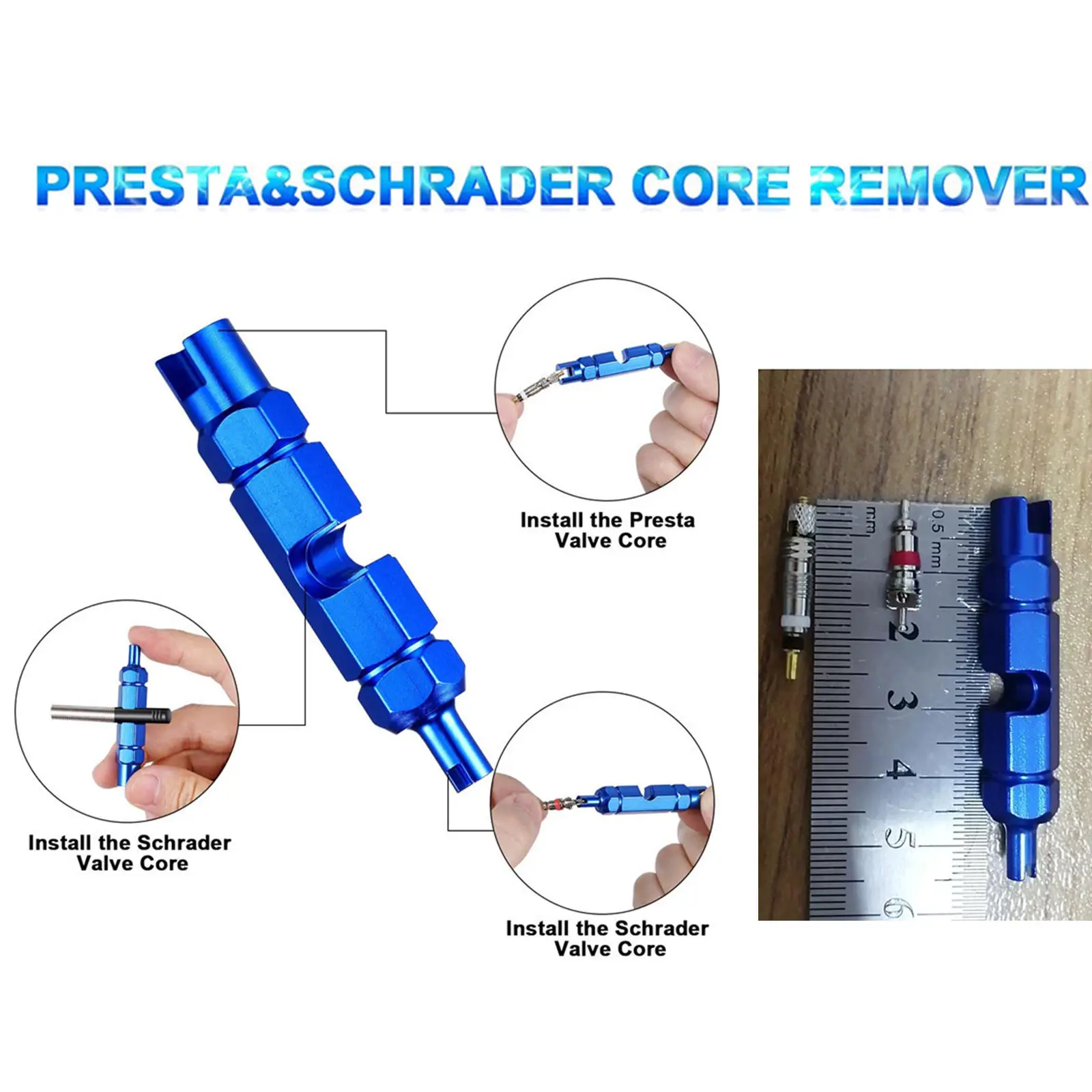 26pcs Premium Bike Valve Core Remover Removal Tool Kit Presta and Schrader Tire Repair Bike Tools
26pcs Premium Bike Valve Core Remover Removal Tool Kit Presta and Schrader Tire Repair Bike Tools