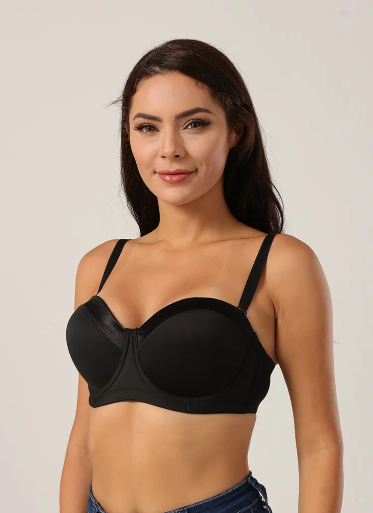2021 new D cup thin big bra dress sexy lady half cup one-piece steel support bra underwear sexy push up bra
2021 new D cup thin big bra dress sexy lady half cup one-piece steel support bra underwear sexy push up bra
