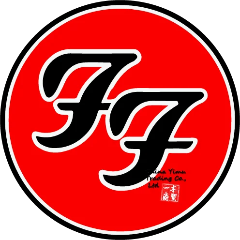 

box Stickers Suitable for Foo ff Fighters Decal Sticker Car Truck Window Bumper USA tool box Concert Music