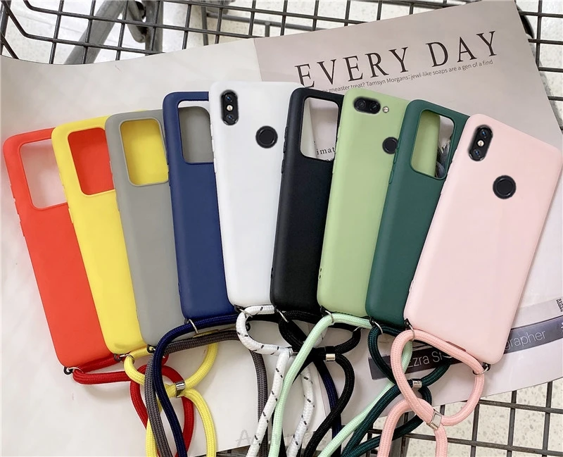 candy color strap lanyards case on for xiaomi redmi note 6 5 pro 4 4x 5a prime redmi 5 plus 6 6a f1 soft silicone back cover
candy color strap lanyards case on for xiaomi redmi note 6 5 pro 4 4x 5a prime redmi 5 plus 6 6a f1 soft silicone back cover