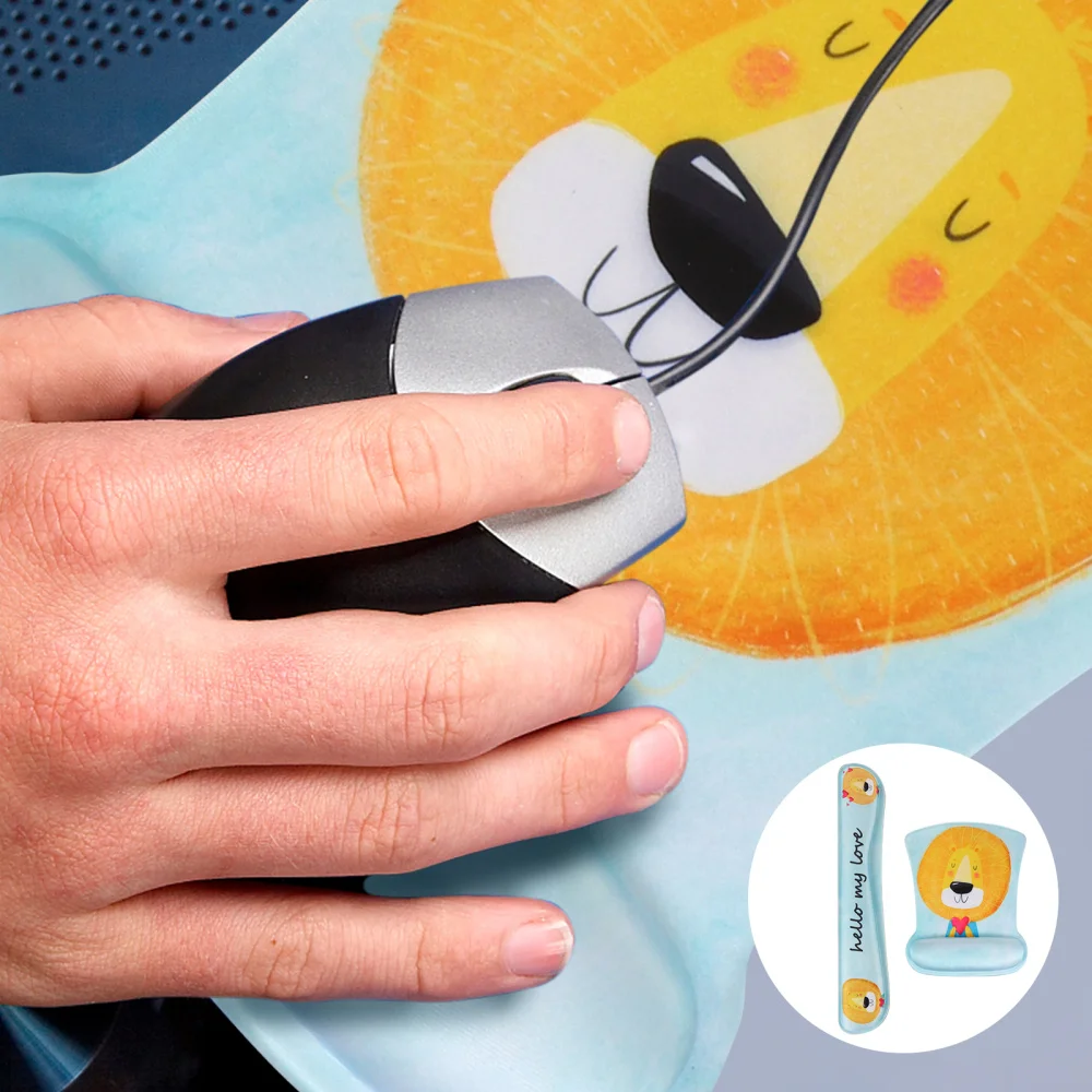 1 Set Keyboard Wrist Rest Pad Set Comfortable Wrist Support Accessory
1 Set Keyboard Wrist Rest Pad Set Comfortable Wrist Support Accessory