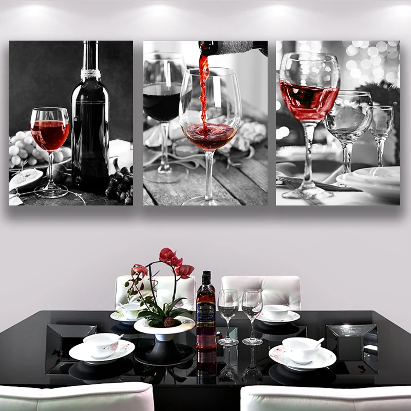Red Wine and Bottle Kitchen Poster and Prints Drink Food Canvas Painting HD Wall Art Picture Dining Room Restaurant Decor
Red Wine and Bottle Kitchen Poster and Prints Drink Food Canvas Painting HD Wall Art Picture Dining Room Restaurant Decor