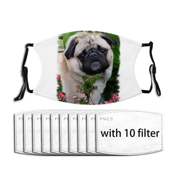 Pug Art Garden 14x10 Face Mask Mask Reusable Washable Dust Mask PM2.5 Filter Protection Safety Face Mask For Adults Children
Pug Art Garden 14x10 Face Mask Mask Reusable Washable Dust Mask PM2.5 Filter Protection Safety Face Mask For Adults Children