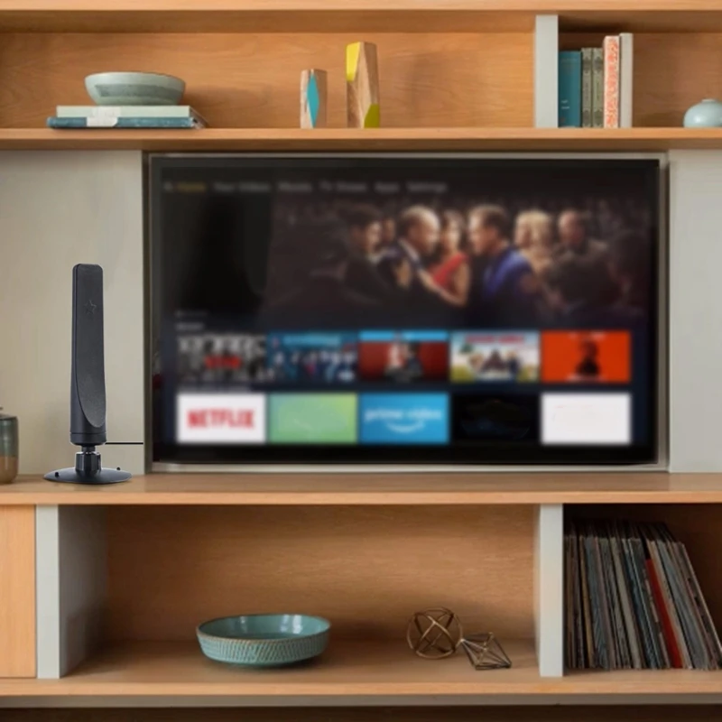 Top HDTV Antenna 1080P Indoor Antenna Mini HD Digital TV Indoor Antenna 174-240 470-862MHz
Top HDTV Antenna 1080P Indoor Antenna Mini HD Digital TV Indoor Antenna 174-240 470-862MHz