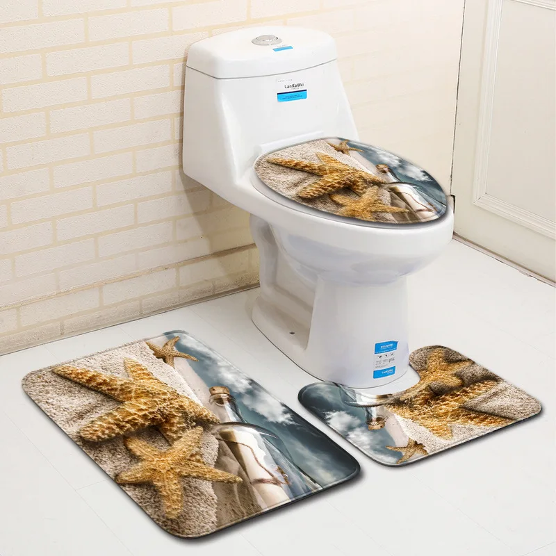 New beach bathroom three sets floor mat bathroom carpet bathroom mat bamboo bath mat bathroom rug bathroom rug set
New beach bathroom three sets floor mat bathroom carpet bathroom mat bamboo bath mat bathroom rug bathroom rug set
