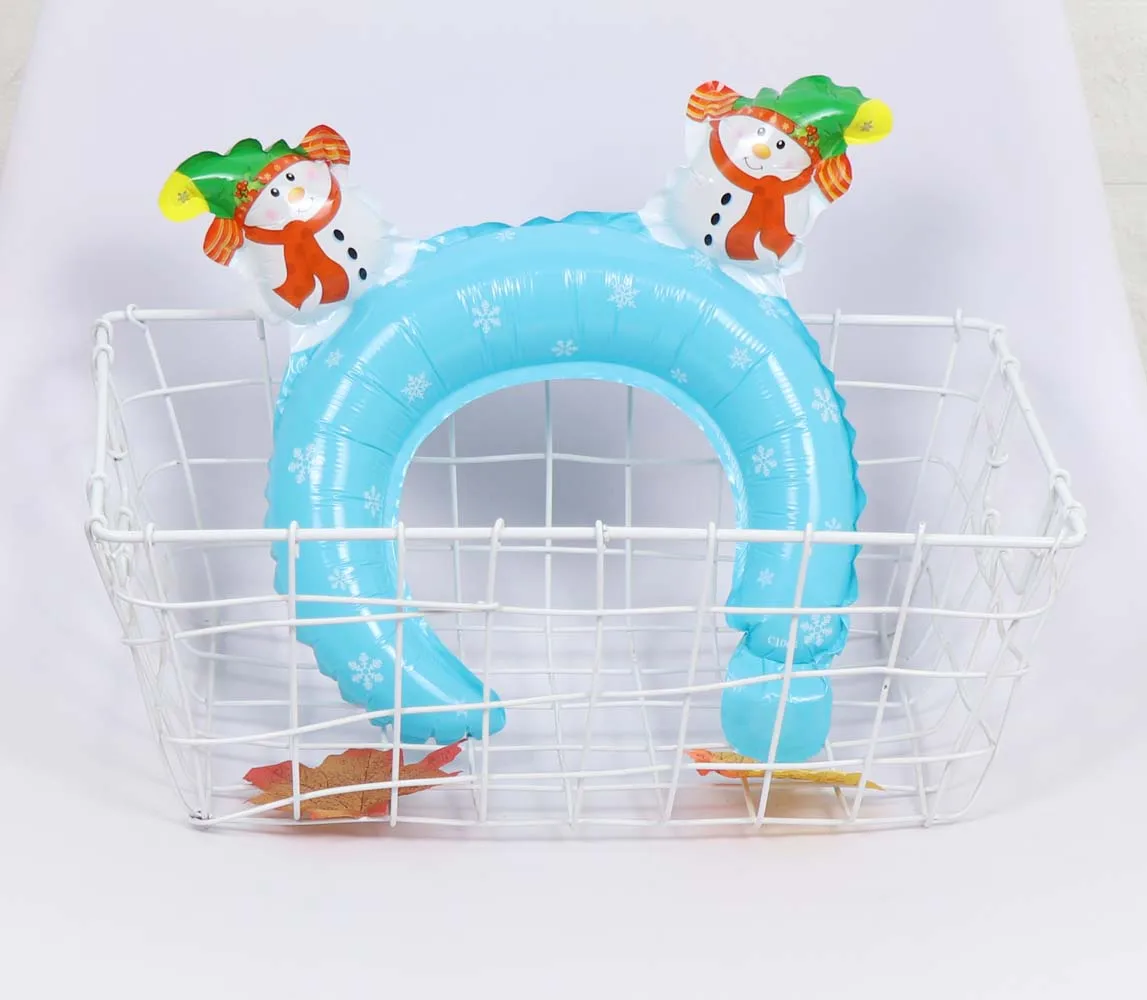 50pcs Navidad Air Balloons Christmas Hair Clasp Ballon Santa Claus Snowman head band Christmas Decorations New year decor Globos
50pcs Navidad Air Balloons Christmas Hair Clasp Ballon Santa Claus Snowman head band Christmas Decorations New year decor Globos