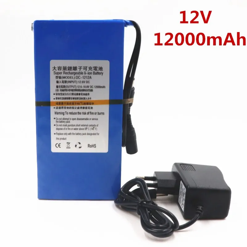 100% прочный DC 12V 12000 MAH высокой Ёмкость литий-ионный перезаряжаемый аккумулятор AC Зарядное устройство (по ТИХООКЕАНСКОМУ летнему времени США/...
100% прочный DC 12V 12000 MAH высокой Ёмкость литий-ионный перезаряжаемый аккумулятор AC Зарядное устройство (по ТИХООКЕАНСКОМУ летнему времени США/...