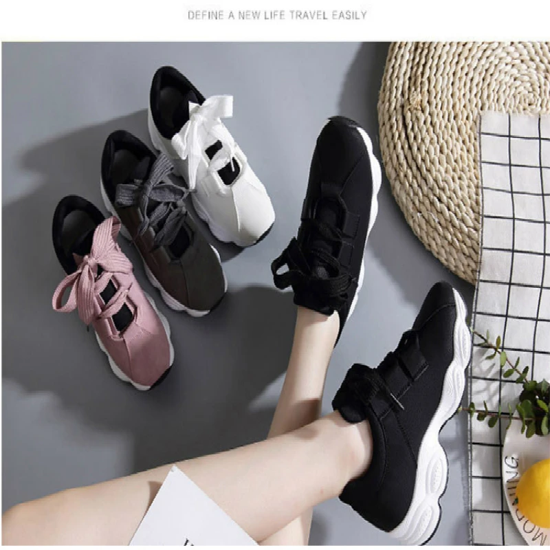 Женские Текстильные кроссовки на плоской подошве, дышащие холщовые туфли на шнуровке, женская повседневная обувь для тенниса на платформе, ...
Женские Текстильные кроссовки на плоской подошве, дышащие холщовые туфли на шнуровке, женская повседневная обувь для тенниса на платформе, ...