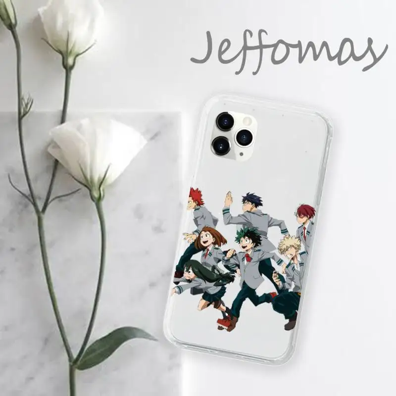 My hero academia anime Phone Case Transparent for iPhone 11 12 mini pro XS MAX 8 7 6 6S Plus X 5S SE 2020 XR
My hero academia anime Phone Case Transparent for iPhone 11 12 mini pro XS MAX 8 7 6 6S Plus X 5S SE 2020 XR