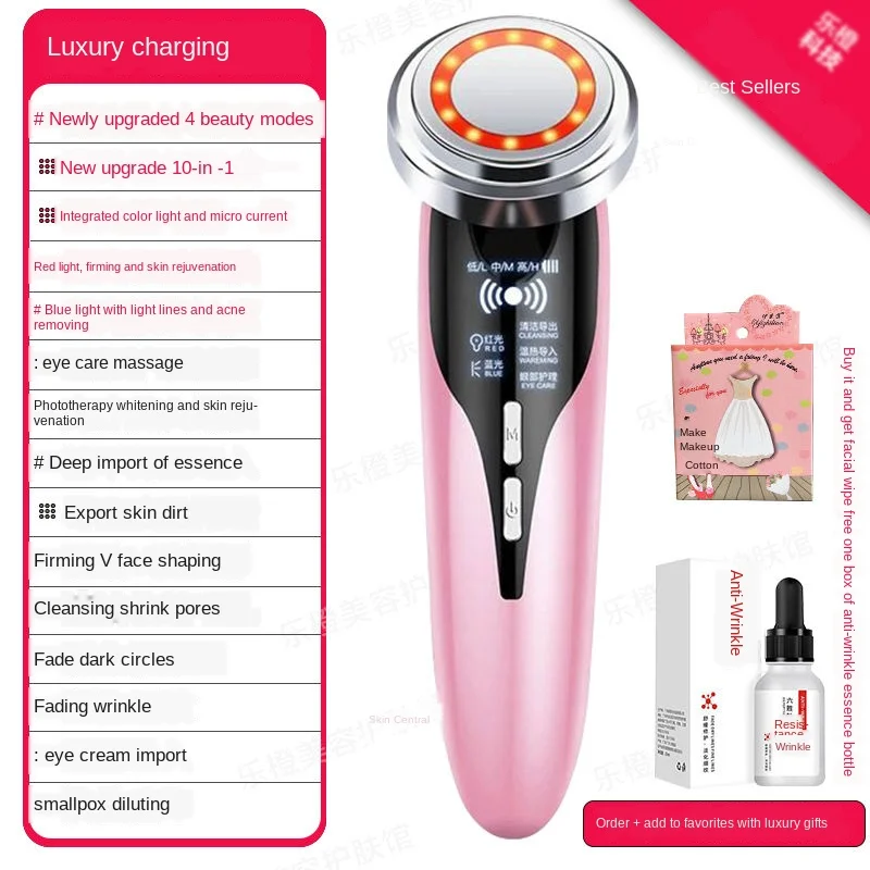 Facial Household Multi-Function Input and Output Instrument Cleaning Instrument Lifting and Tightening Face Slimming Products
Facial Household Multi-Function Input and Output Instrument Cleaning Instrument Lifting and Tightening Face Slimming Products