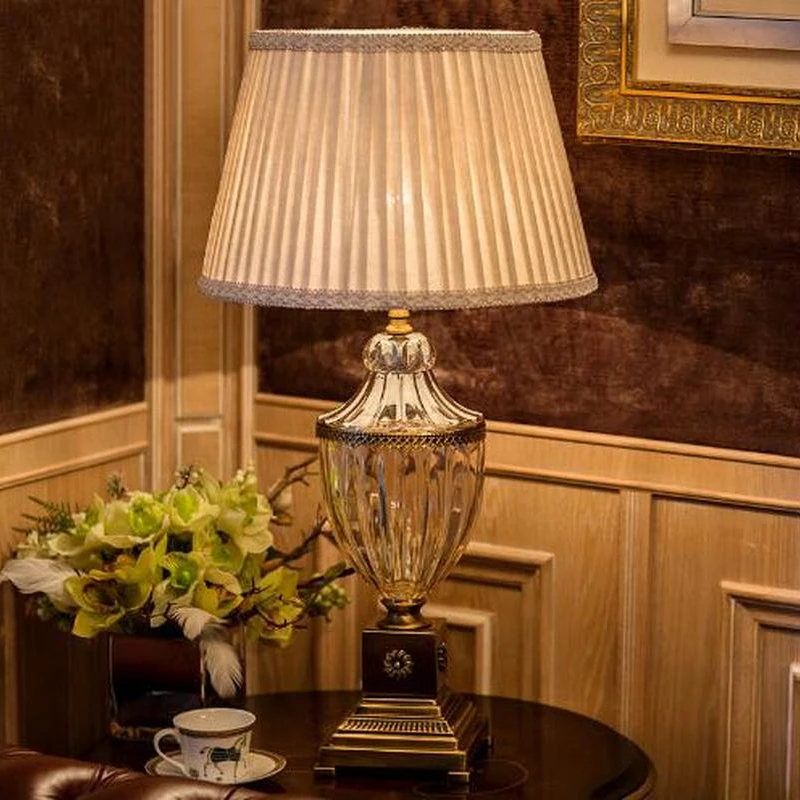 Modern Crystal Bedroom Table Lamp Fabric Lampshade Living Room Decoration Abajur Table lamp For Bedroom Lamparas De Mesa
Modern Crystal Bedroom Table Lamp Fabric Lampshade Living Room Decoration Abajur Table lamp For Bedroom Lamparas De Mesa