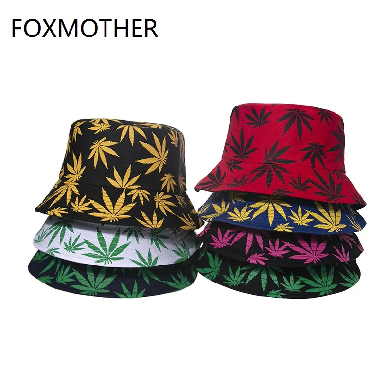 FOXMOTHER New Punk Black Green Red Leaf Weed Fisherman Caps Bucket Hats Hip Hop Gorro Outdoor Men Dropshipping
FOXMOTHER New Punk Black Green Red Leaf Weed Fisherman Caps Bucket Hats Hip Hop Gorro Outdoor Men Dropshipping