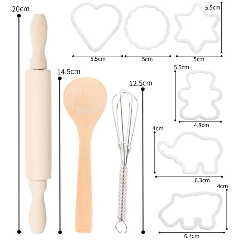 Kitchenware Toy Set Cooking Baking Costume Biscuit Fondant Cutter Molds Cookware Playset For Girls Children
Kitchenware Toy Set Cooking Baking Costume Biscuit Fondant Cutter Molds Cookware Playset For Girls Children