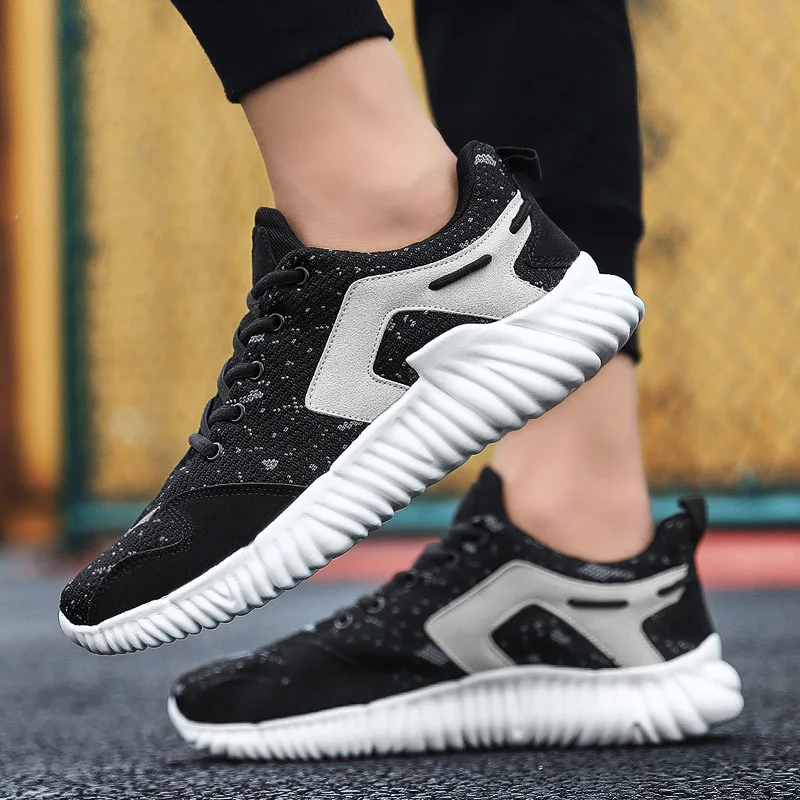 Sapatos Casual Men's Sports Shoes Leisure Causal For Men White Casual Fashion Mens Walking Sneakers Solid Knitting
Sapatos Casual Men's Sports Shoes Leisure Causal For Men White Casual Fashion Mens Walking Sneakers Solid Knitting