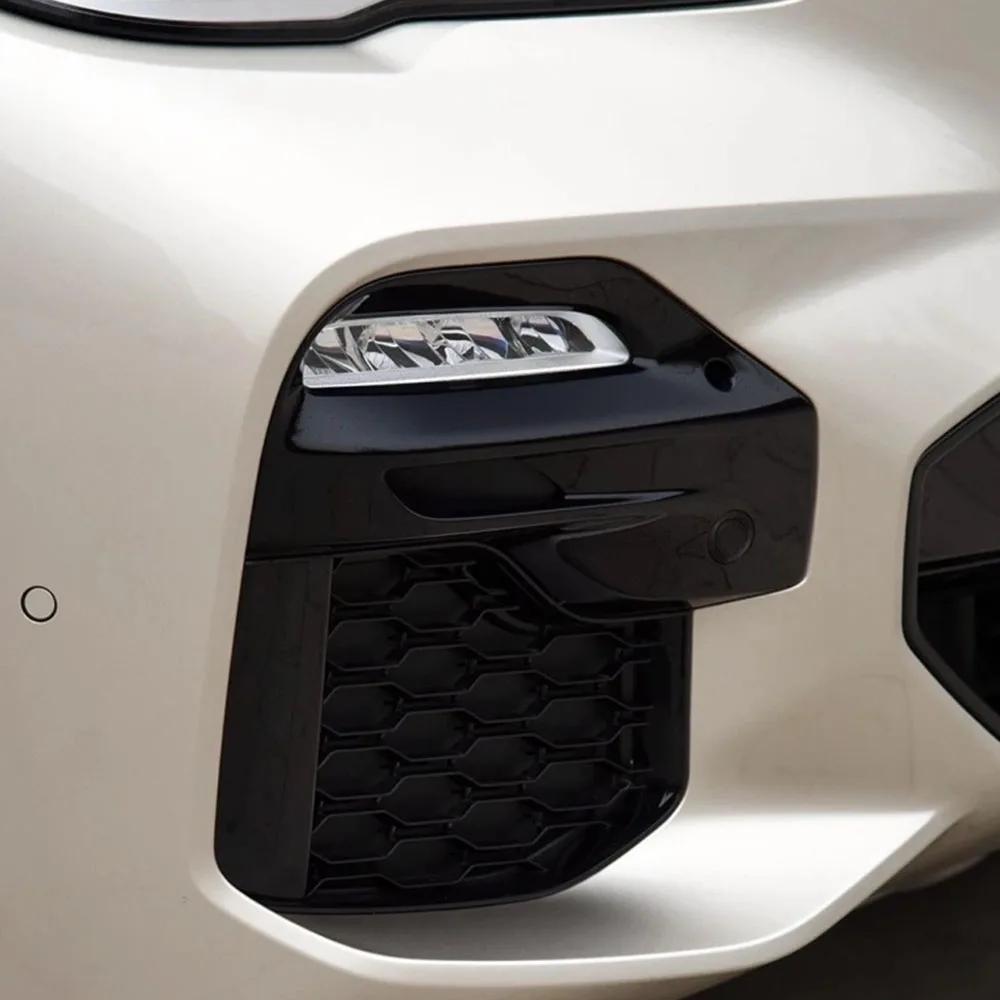 JEAZEA 2PCS Silver ABS Chrome Front Fog Lights Frame Cover Trim Fit For BMW X5 2019 Car Accessories 
JEAZEA 2PCS Silver ABS Chrome Front Fog Lights Frame Cover Trim Fit For BMW X5 2019 Car Accessories