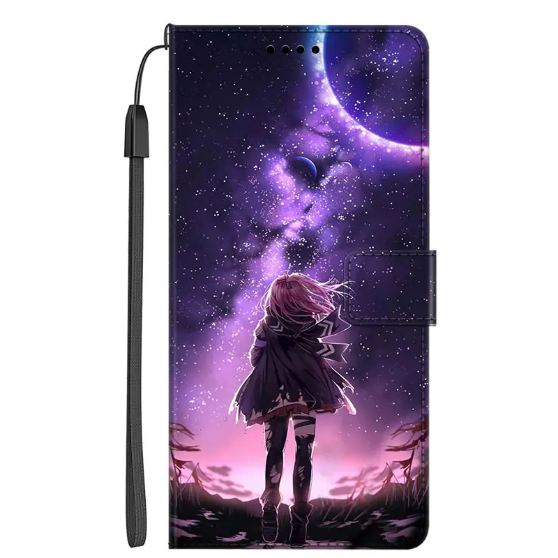 Кожаный чехол-книжка для OPPO Realme 8 | Мобильные телефоны и аксессуары