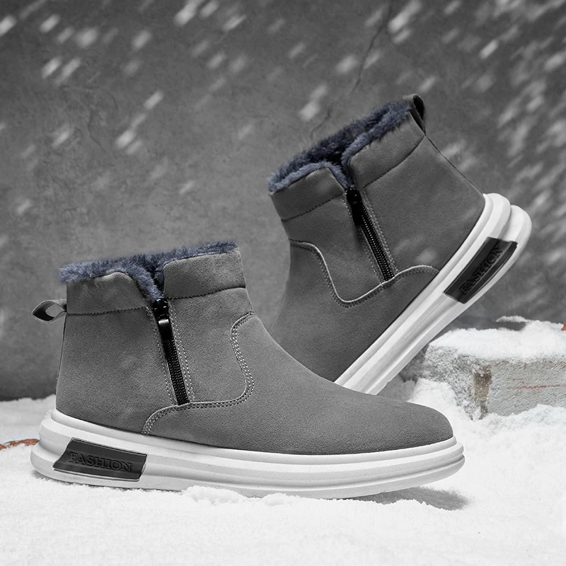 Snow Boots Men Warm Winter Casual Outdoor Boots With Fur Inside Slip On Sneakers Male High Top Shoes Sneakers Men Snow Boots
Snow Boots Men Warm Winter Casual Outdoor Boots With Fur Inside Slip On Sneakers Male High Top Shoes Sneakers Men Snow Boots