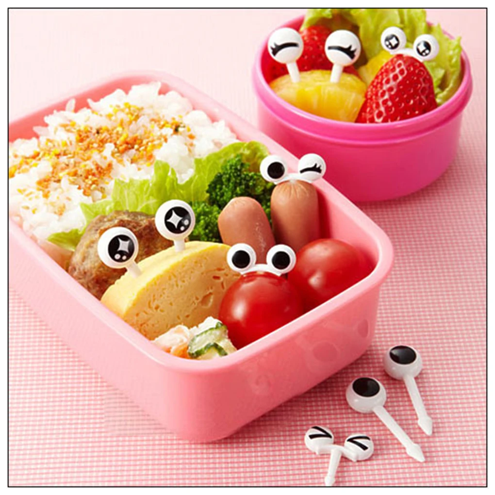 Lovely 6/10pcs Plastic Fruit Toothpick Lovely Eye Cartoon Forks Bento Decorative Tableware Food Picks Fish Fork Dessert
Lovely 6/10pcs Plastic Fruit Toothpick Lovely Eye Cartoon Forks Bento Decorative Tableware Food Picks Fish Fork Dessert