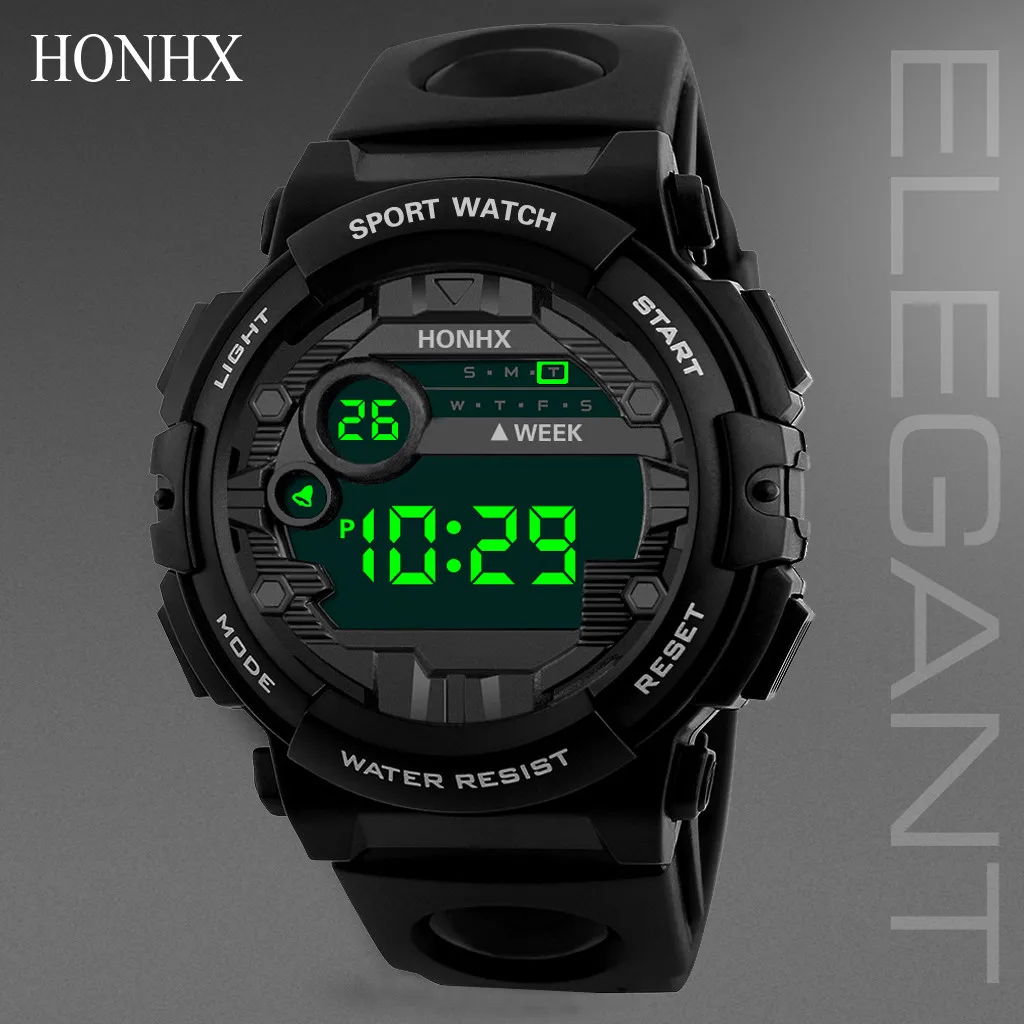 Sports Children's Watch Outdoor Military student Alarm clock fashion Digital LED Date Kids Boy hour black watchband FD3005
Sports Children's Watch Outdoor Military student Alarm clock fashion Digital LED Date Kids Boy hour black watchband FD3005