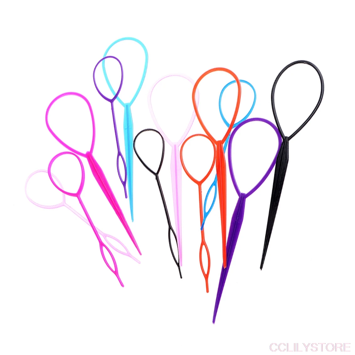 2pcs/set Fashion Ponytail Creator Plastic Loop Styling Tools Pony Topsy Tail Clip Hair Braid Maker Styling Tool
2pcs/set Fashion Ponytail Creator Plastic Loop Styling Tools Pony Topsy Tail Clip Hair Braid Maker Styling Tool