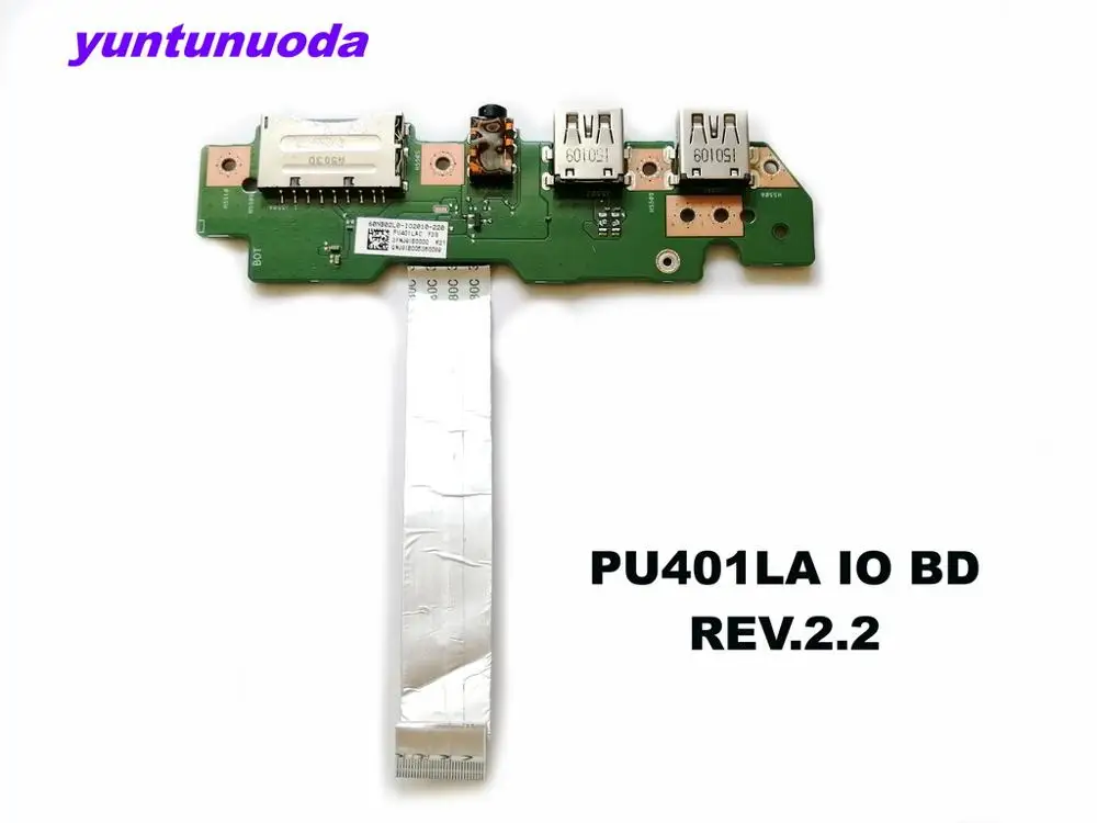Original for ASUS PU401LA USB Audio SD card reader Board PU401LA IO BD REV.2.2 tested good free shipping
Original for ASUS PU401LA USB Audio SD card reader Board PU401LA IO BD REV.2.2 tested good free shipping