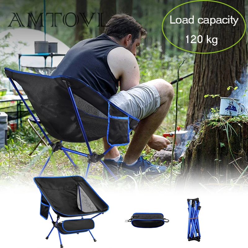 AMTOVL Travel Ultralight Folding Chair High Load Outdoor Camping Chair Portable Beach Hiking Picnic Seat Fishing Tools Chair Set
AMTOVL Travel Ultralight Folding Chair High Load Outdoor Camping Chair Portable Beach Hiking Picnic Seat Fishing Tools Chair Set